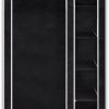 Armadi guardaroba vidaXL Folding Wardrobe 110x175cm (28242)couperd 110 x 45 x 175cm black