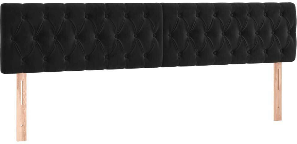 vidaXL LED headboard 180x7x78/88cm velvet (3122010) Letti