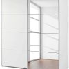 Rauch Subito 136x197cmwith Mirror Alpine White Armadi guardaroba