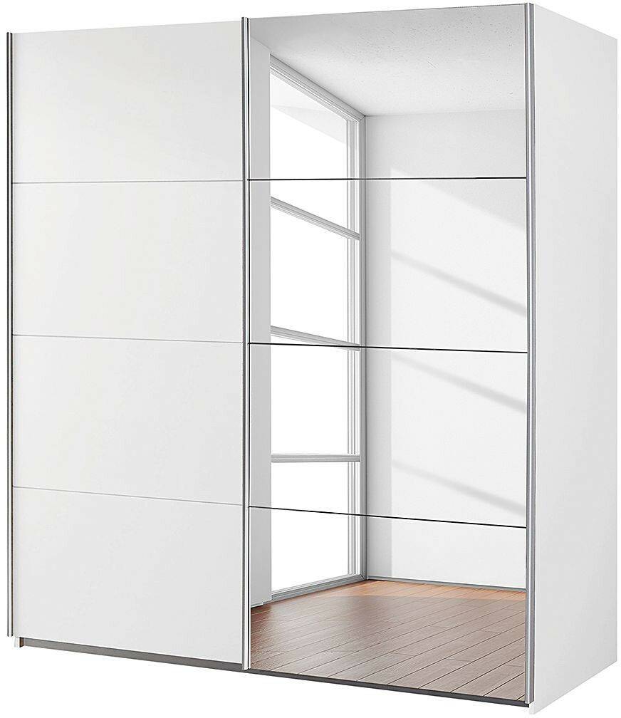 Rauch Subito 136x197cmwith Mirror Alpine White Armadi guardaroba