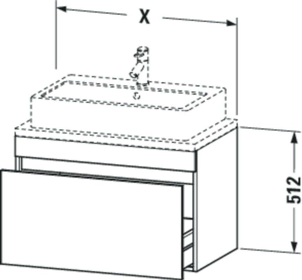 Duravit DuraStyle (DS530004343) Mobili sottolavabo