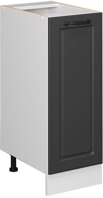 VICCO Pharmacy base cabinet R-Line 30 cm white/anthracite country house Mobili da cucina