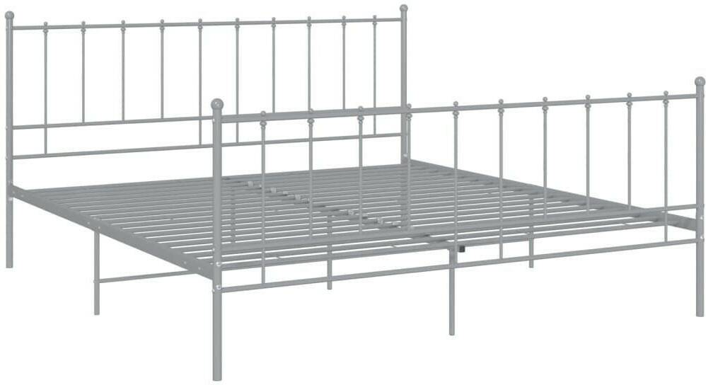 vidaXL Bed metal 180x200cm (324963) Letti