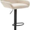 Mobili bar CLP Bar stool Braga fabric cream (102017404)