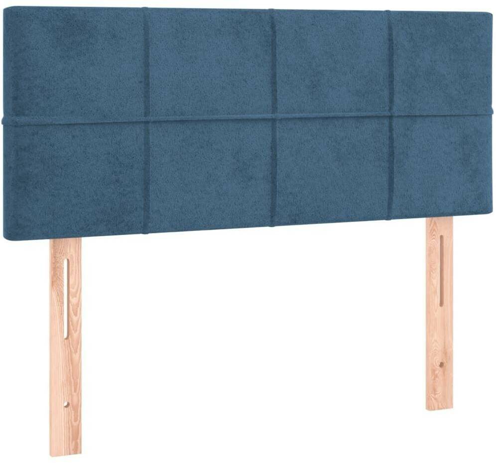 vidaXL LED headboard 80x5x78/88cm velvet (3121646) Letti