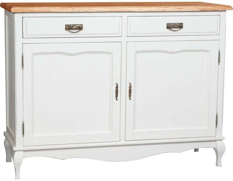 Mobili da cucina Biscottini Madia in legno massello 123x92,5x42 cm