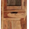 vidaXL Highboard solid acacia wood 40x110cm (338431) Cassettiere