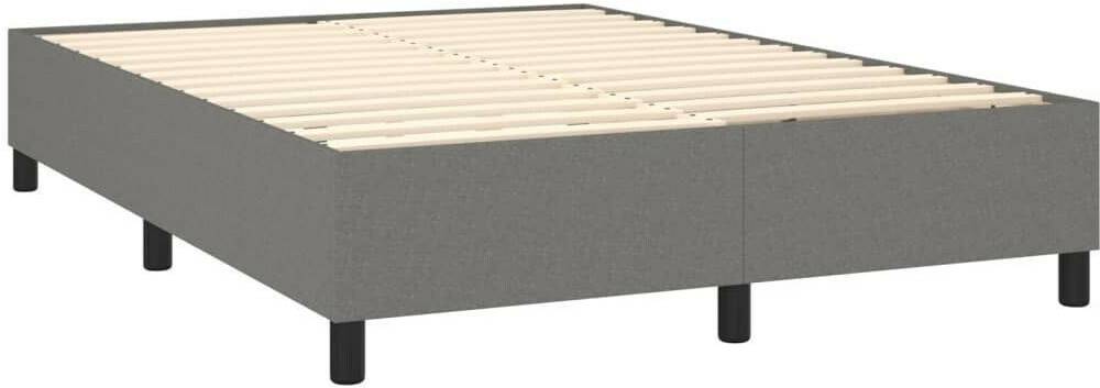 vidaXL Bed frame 140x190cm fabric (3120855) Letti