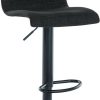 CLP Bar stool Branford fabric black (322232) Mobili bar