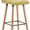 CLP Bar stool Lincoln fabric green (101090834) Mobili bar