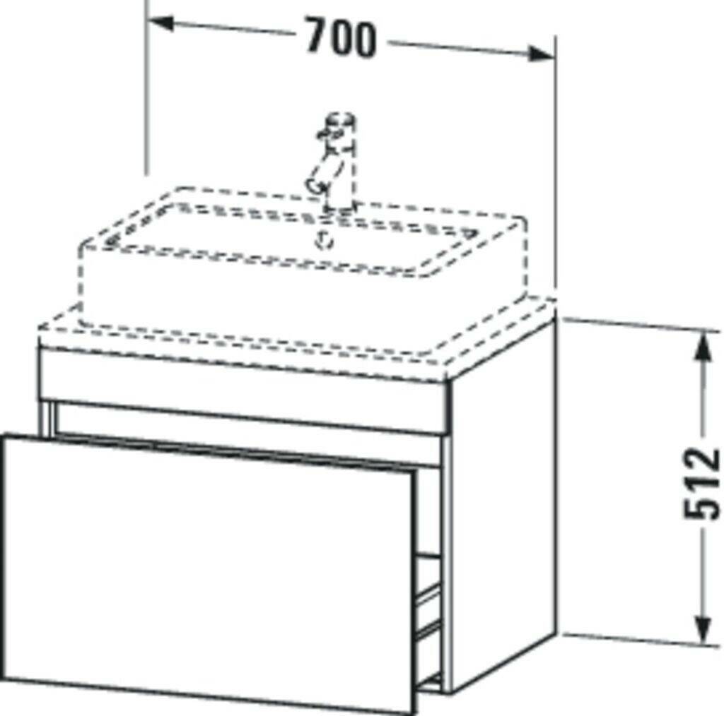 Duravit DuraStyle (DS530101818) Mobili sottolavabo