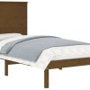 Letti vidaXL Solid wood bed pine 100x200cm (3104796)