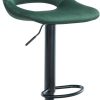 CLP Bar stool Camden velvet black green (324165) Mobili bar