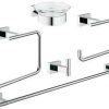 GROHE Essentials Cube cromo (40758001) Accessori da bagno