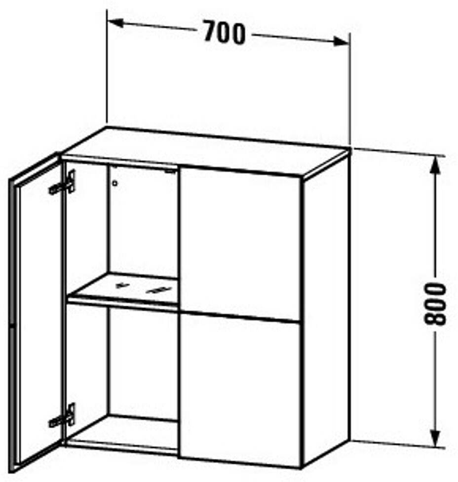 Mobili da bagno Duravit L-Cube (LC117702121)