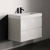 Riho Spring Vow bathroom furniture set A1 + 1 tap hole 80x46cm high gloss white (F001239R01) Set mobili da bagno