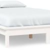 Letti vidaXL Solid wood bed pine 120x200cm (820537)