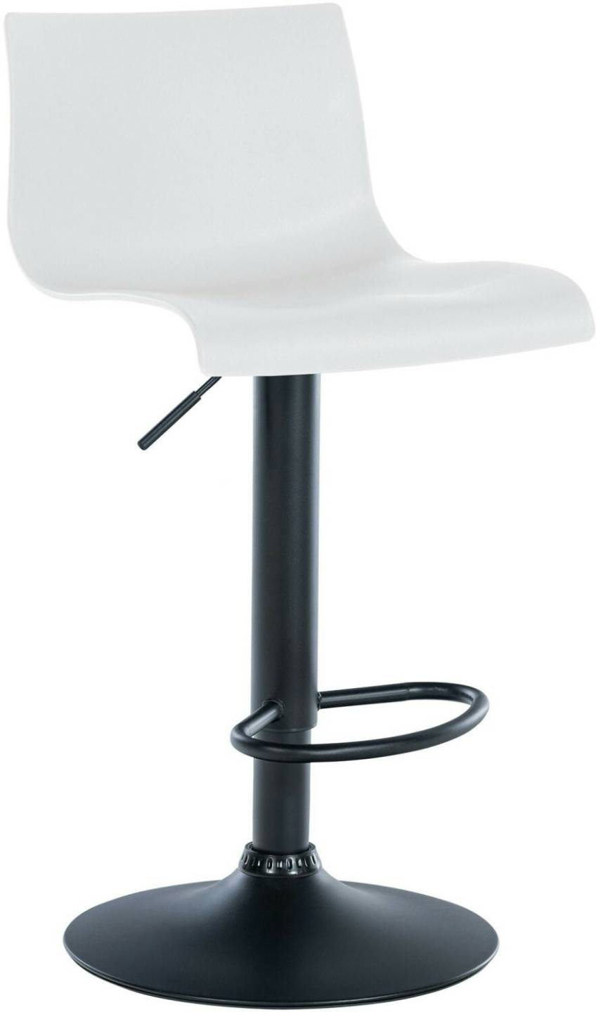 CLP Bar stool Branford plastic white (322226) Mobili bar