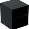 Mobili sottolavabo Geberit ONE side element 45 x 492 cm black matt lacquered (505079008)