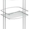 Portaspezie Metaltex Shelf, shelf Onda, all-purpose shelf with 3 levels, with polytherm coating, approx. 25 cm x 17 cm x 77 cm