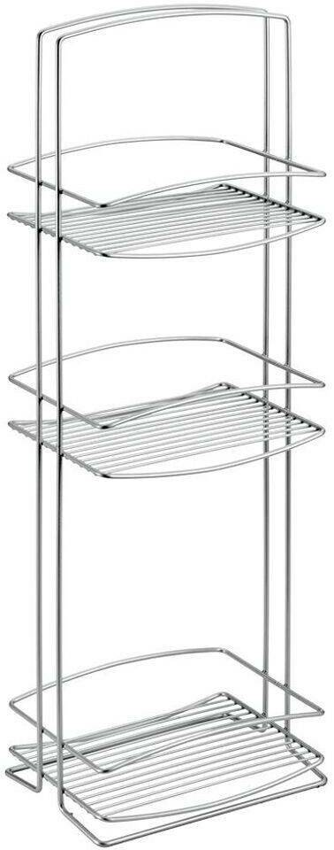 Portaspezie Metaltex Shelf, shelf Onda, all-purpose shelf with 3 levels, with polytherm coating, approx. 25 cm x 17 cm x 77 cm