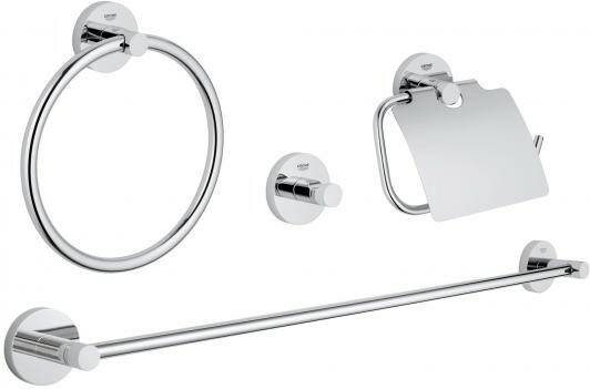 Accessori da bagno GROHE Essentials set da bagno 4 in 1cromo (40776001)