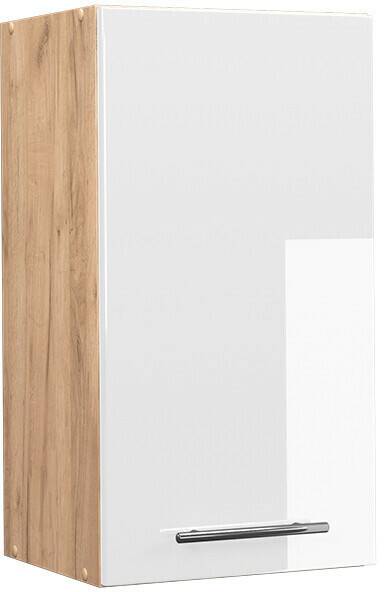 Mobili da cucina VICCO Wall cabinet Fame-Line 40 cm oak/white high gloss modern