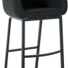 CLP Bar stool Monea B felt anthracite (322394) Mobili bar