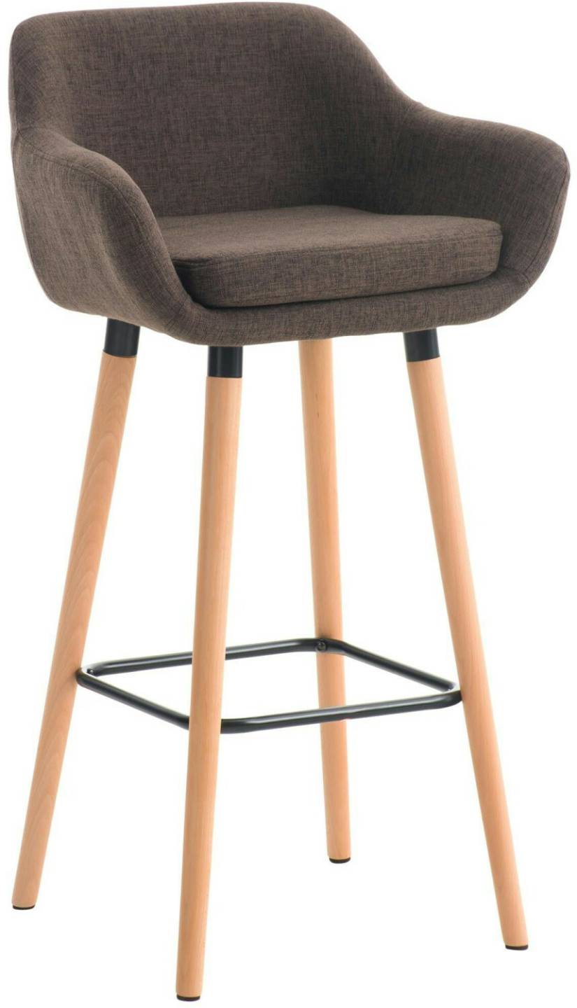 CLP Bar stool Grant fabric brown (102244703) Mobili bar