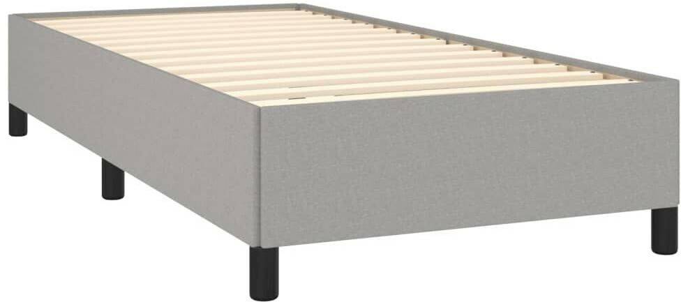 vidaXL Bed frame 90x190cm fabric (347026) Letti