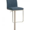 Mobili bar CLP Bar stool Panama fabricE fabric blue