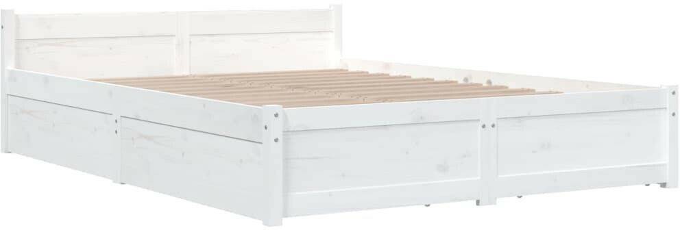 Letti vidaXL Bed with drawers 120x200cm (3103555)