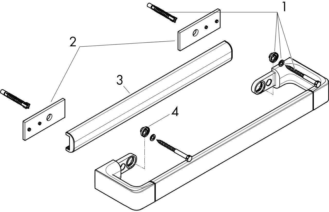 Hansgrohe 42832000 Accessori da bagno