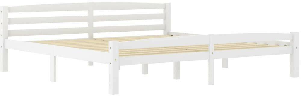 vidaXL Solid wood bed pine 200x200cm (322074) Letti