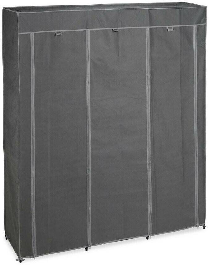 Relaxdays XXL fabric closet with 2 clothes rails 172x147x43cm Armadi guardaroba