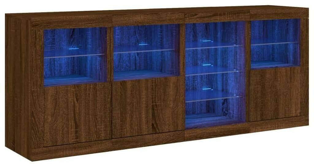 Cassettiere vidaXL Sideboard with LED lights 164x67cm (3209057)