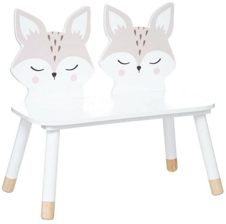 Set tavolo e sedie per bambini Atmosphera Children bench fox