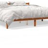 Letti vidaXL Solid wood bed pine 200x200cm (844813)