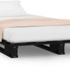 vidaXL Pallet bed solid pine wood 75x190cm (821421) Letti