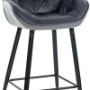 Mobili bar CLP Bar stool Gibson 76 velvet dark gray (322073)