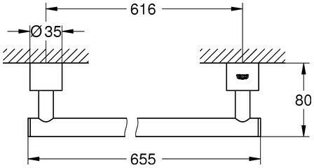 GROHE Atrio (40309DA3) Accessori da bagno