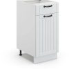 VICCO Drawer base cabinet Fame-Line 40 cm white/white country house Mobili da cucina