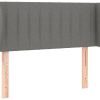 Letti vidaXL Headboard with ears 83x23x78/88cm fabric (3117357)