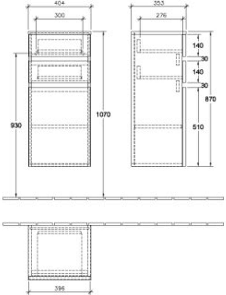 Mobili da bagno Villeroy & Boch Legato (B72801VG)