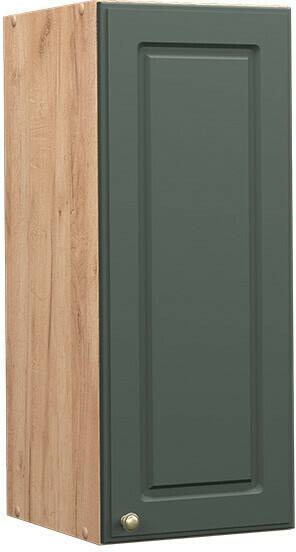 VICCO Wall cabinet Fame-Line 30 cm oak/green-gold country house Mobili da cucina