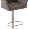 Mobili bar CLP Bar stool Damaso E fabric gray (101158608)