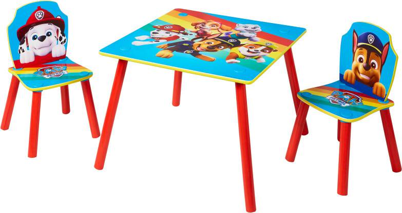 Moose Toys Table and 2 Chairs SetPaw Patrol Set tavolo e sedie per bambini