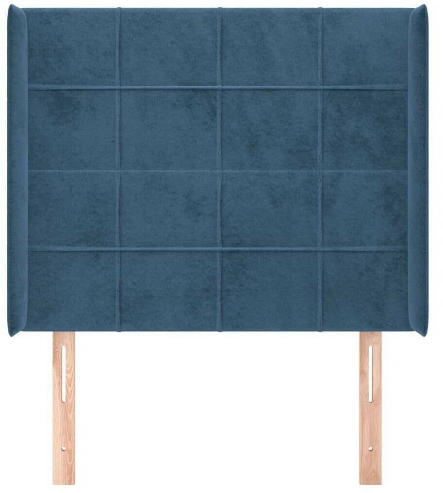 Letti vidaXL Headboard with ears 103x16x118/128cm velvet (3119626)