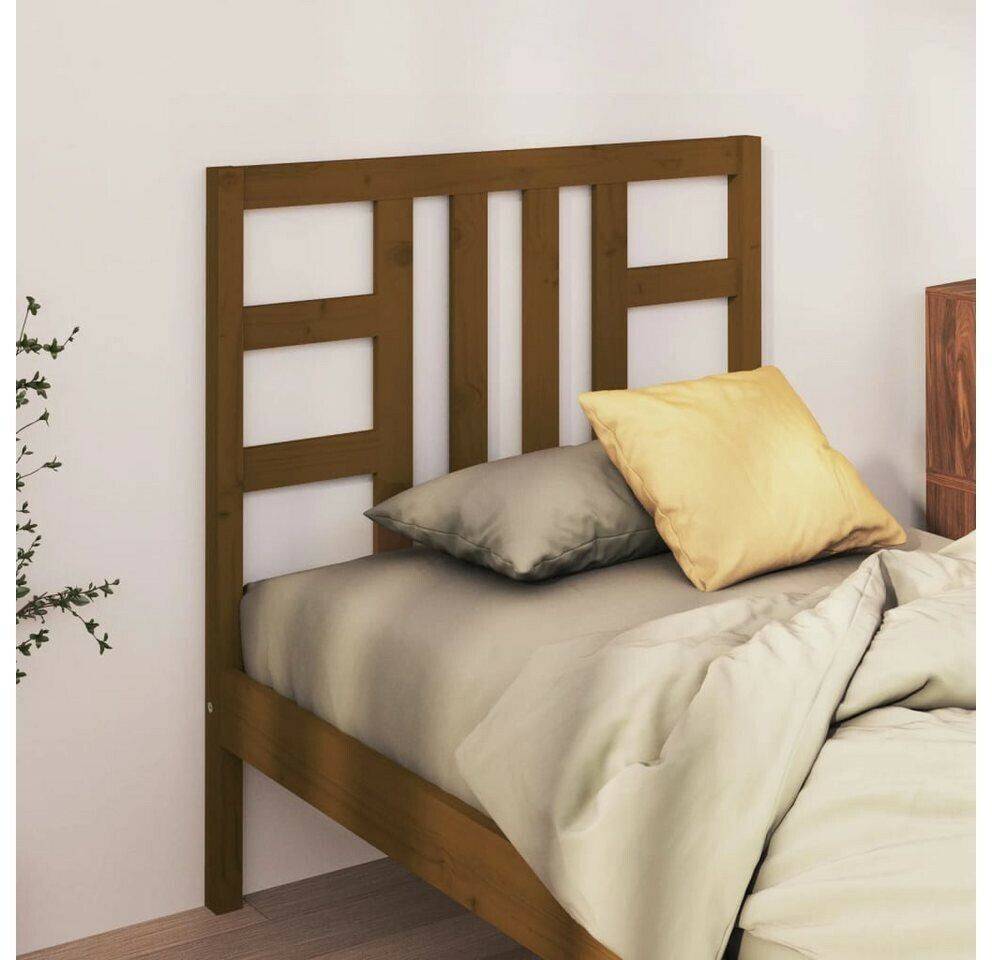 Letti vidaXL Headboard solid pine wood 96x100cm (817823)