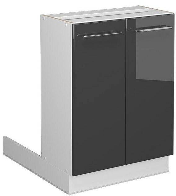 VICCO Fame-Line 60cmwhite- anthracite (38548) Mobili da cucina